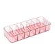 thumbnail image 2 of Caja De Almacenamiento De Cables Para Suministros De Papelería, Cable Para Auriculares De Computadora, Rosa, 2 of 5