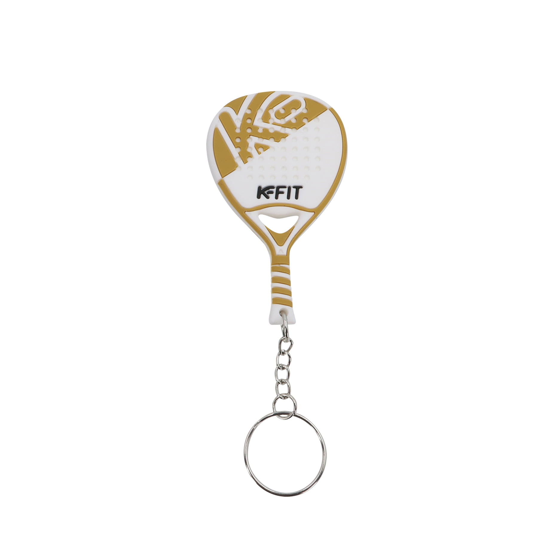 K-fit - Llavero Pala Padel Dorado