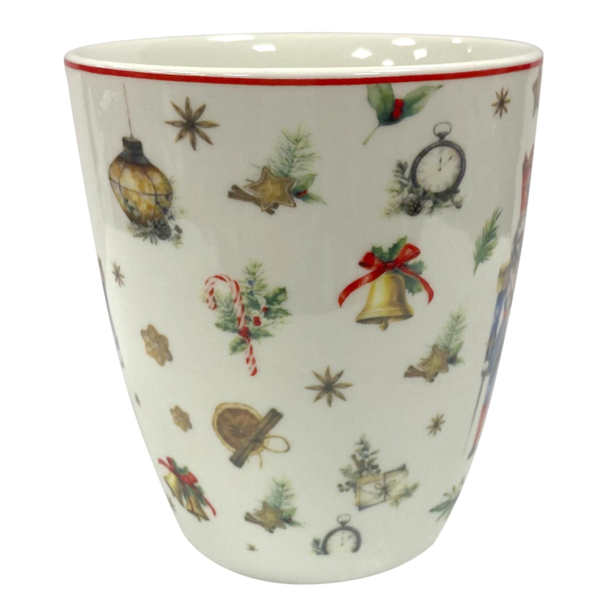 Tazon Con Diseño De Cascanuez, Producto Surtido, 1 Un Holiday Time