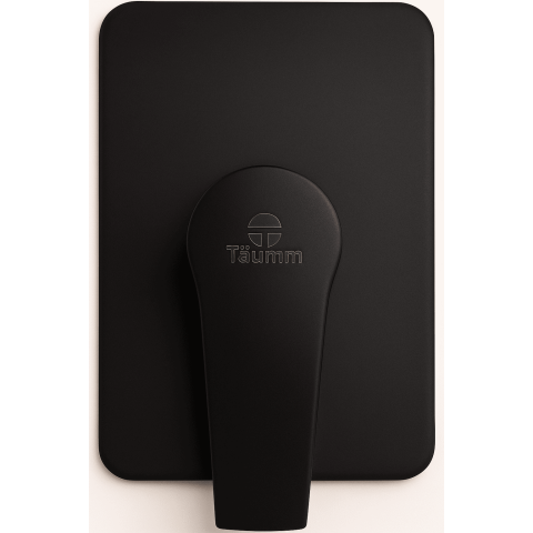 Taumm - Llave Monomando Ducha Al Muro Notte Negro
