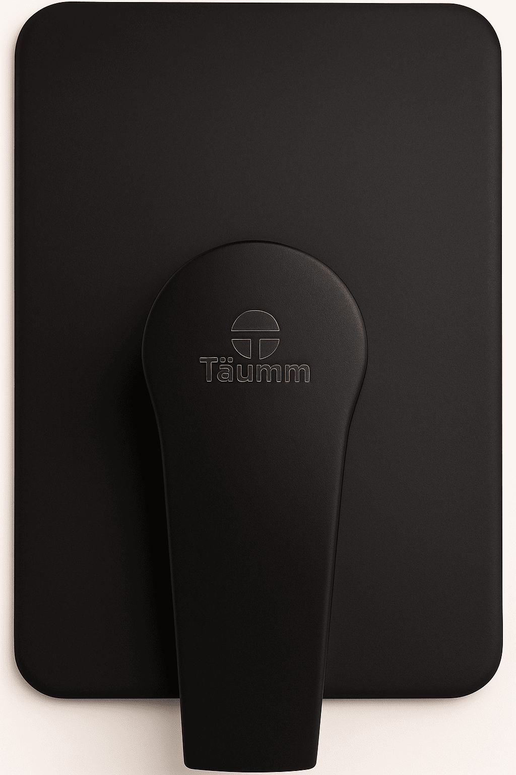 Taumm - Llave Monomando Ducha Al Muro Notte Negro