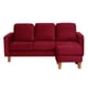thumbnail image 1 of Seccional Venecia Intercambiable Tela Velvet Burdeo, 1 of 1