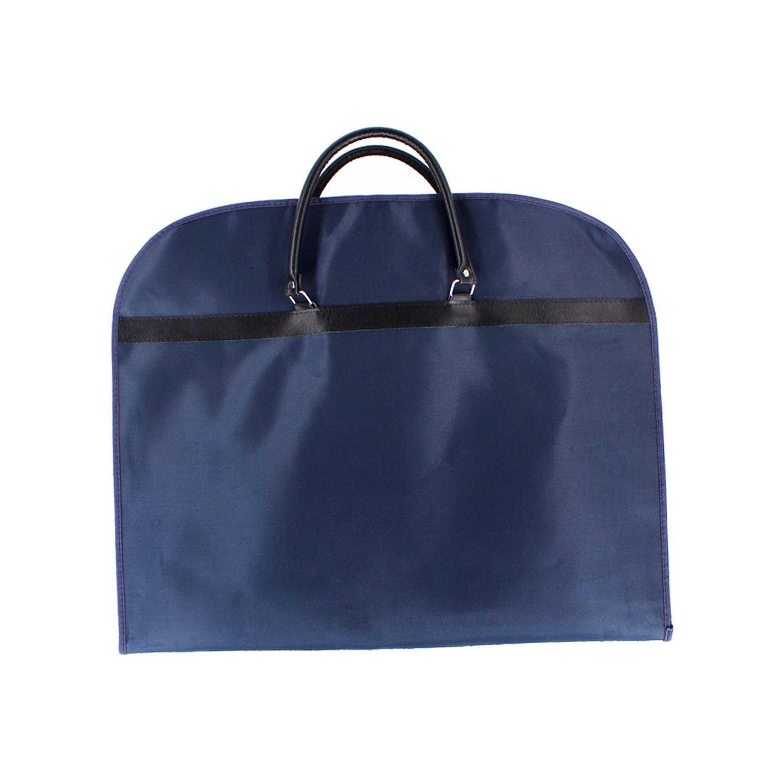 Bothyi - Bolsa De Traje De Tela Oxford Para Colgar Ropa, Bolsa De Ropa Para Camisas, Ropa, Chaqueta, Azul Oscuro