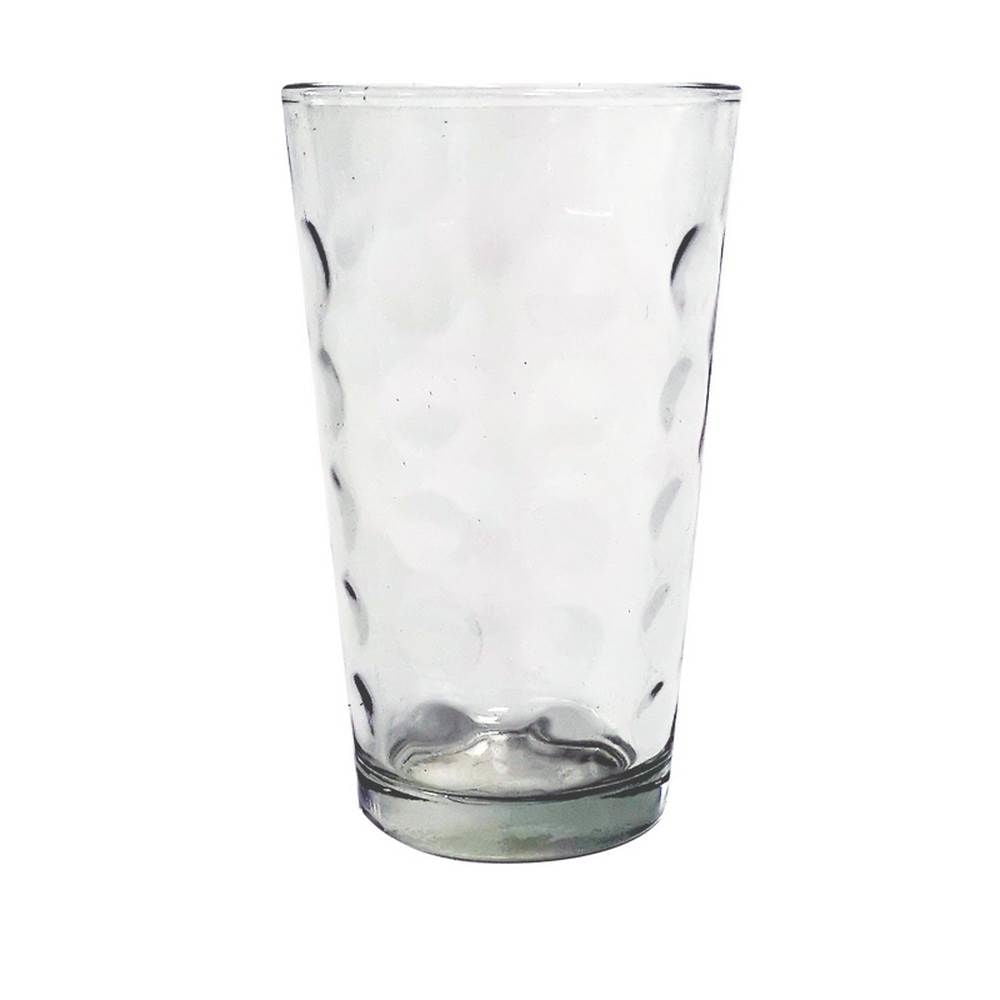 Haus - Juego De 6 Vasos Emboss Circulos 305 Ml