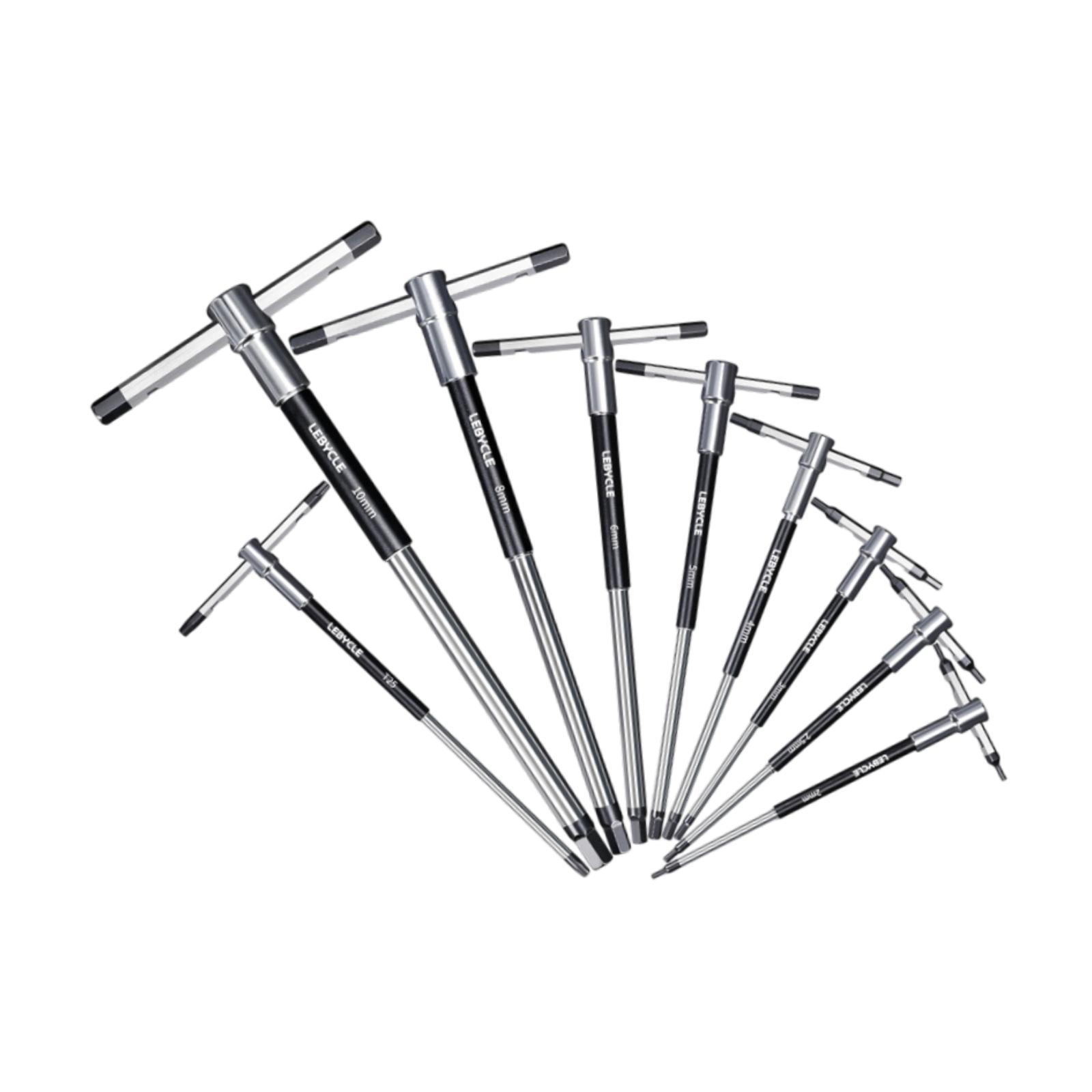 Magideal - Juego De Herramientas Con Mango En T Deslizante, Accesorios Portátiles, Funda Giratoria Antideslizante Para Motores De Automóviles Pequeños De Rotació