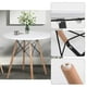 thumbnail image 5 of Comedor Mesa Redonda Estela Blanca 80cm + 4 Sillas Tulip Blanco, 5 of 6
