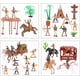 thumbnail image 4 of Juego de 58 piezas de Toy Liberty Imports Wild West Cowboys & Indians, 4 of 7