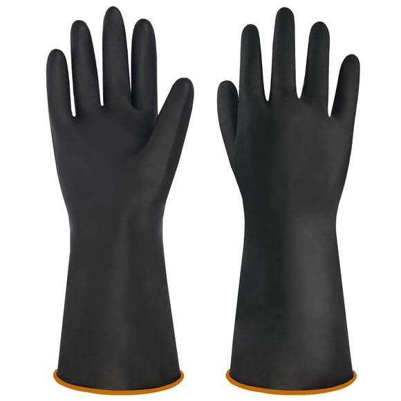 Guantes JustSeen 35 cm resistentes a químicos talla XL