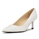 thumbnail image 1 of Zapatos Nine West Kuna9x9 Pump para mujer, color blanco, talla 5.5, 1 of 6