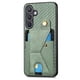 thumbnail image 5 of Funda Resistente para Samsung Galaxy S24 con Tarjetero y Soporte, Diseño Magnético Verde, 5 of 5