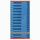 thumbnail image 1 of Toalla de Playa Jacquard 80x160cm/ Caribe – Cannon, 1 of 3