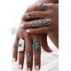 thumbnail image 4 of Set Anillos Pequeños Boho Chic Niñas Gloriahoon, 4 of 5