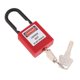 thumbnail image 4 of candado de seguridad candado cerradura de seguridad con llave diferente seguridad exterior rojo, 4 of 5