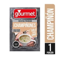 Crema Individual De Champiñones Sobre 15 G Gourmet