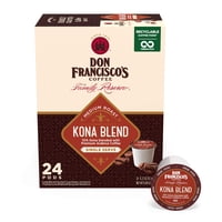Cápsulas De Café Don Francisco'S Kona Blend 24 Medium Toast