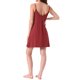thumbnail image 3 of INSPIRE CHIC Camisón de Mujer sin Mangas Cami Slip Sexy de Malla Escote en V Chemise Lencería sin Espalda Camisón S Vino, 3 of 6