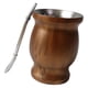 thumbnail image 3 of Kit De Taza De Mate Para Regalar, Taza De Té De Doble Pared Para Dormitorio, Salón De Té, Oficina, Color Marrón, 3 of 5