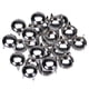 thumbnail image 2 of 100pcs Studs Round Spots Nailheads 6mm Silver, 2 of 3