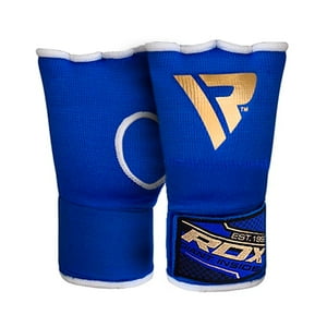Guantes Rapidos Rdx Con Vendas Blue Hyp-Isu-M