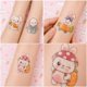 thumbnail image 5 of Tatuajes Temporales Genéricos 96 uds. con Diseños de Conejitos, 5 of 7