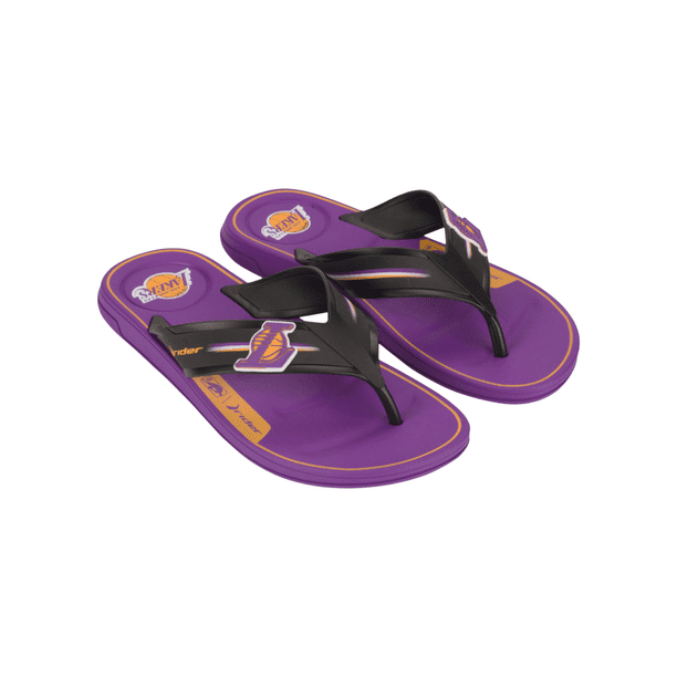 SANDALIAS RIDER NBA LAKERS HOMBRE GR-NB-12245 - Talla 41