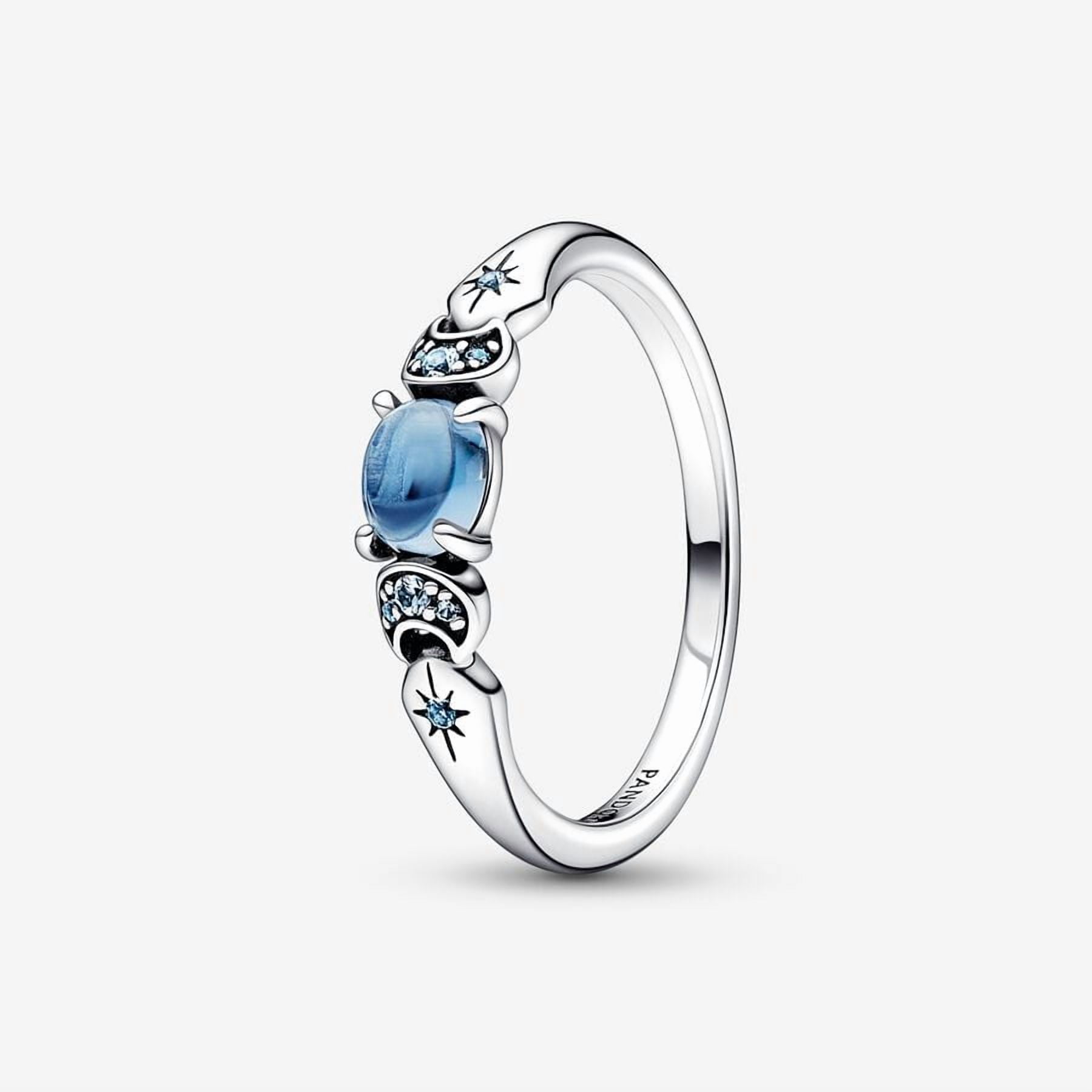 Anillo Becharming Electronics Pandora Disney Aladdín Princesa Jasmine Azul