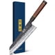 thumbnail image 1 of Cuchillo de Chef Kiritsuke HOSHANHO de 9 Pulgadas, Forjado a Mano en Japón con 9 Capas de Acero de Alto Carbono 10Cr15CoMoV, Cuchillo Profesional de Cocina con Mango Ergonómico de Madera de Rosa, 1 of 7