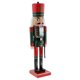 thumbnail image 4 of 38cm Cascanueces De Madera Solider Figuras Modelo Marioneta Juguete Decoración Para El Hogar Style4, 4 of 5