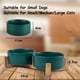 thumbnail image 2 of Cuencos para mascotas, juego de cuencos de cerámica para perros y gatos con soporte de madera para comida y agua, cuencos antideslizantes y bonitos para mascotas., 2 of 7