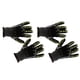 thumbnail image 1 of 2 pares de guantes de seguridad de trabajo resistentes al impacto, negros., 1 of 6