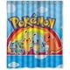 thumbnail image 1 of Cortina de ducha de Pokémon con dibujos animados, juego de cortinas de baño con ganchos, tamaño 60 x 72 pulgadas, 1 of 3