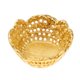 thumbnail image 1 of 1:12 Casa De Mu?ecas Redondas Miniatura Mini Fruta Bowl Decor Decor Decoration Gold, 1 of 5