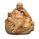 thumbnail image 3 of Estatua De Buda Adorno De Madera Pequeño Fengshui Lindo Para Decoración De Oficina, 3 of 3