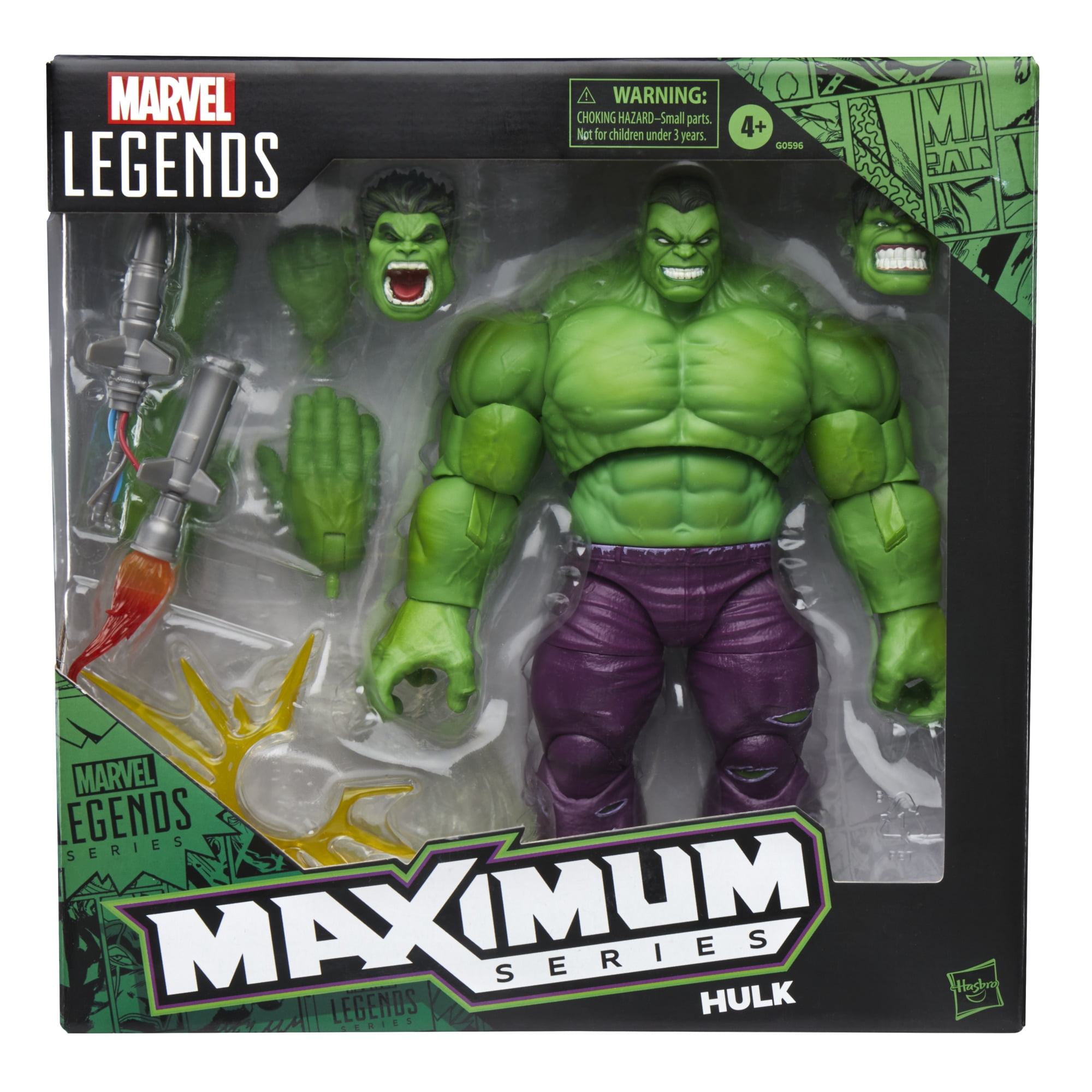 Figura De Acción Hasbro Marvel Legends Maximum Series Hulk