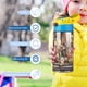 thumbnail image 5 of The Loud House Botella de Agua con Tapa Pop Top de Un Toque, Acero Inoxidable, a Prueba de Fugas, para Deportes, Botella Infantil azul 12 oz, 5 of 6