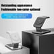 thumbnail image 5 of 3 En 1 Soporte Cargador Inalámbrico Magnético Para iPhone 16 15 14 13 12 Pro Max/iWatch/AirPods, Estación De Carga Rápida-Negro, 5 of 7