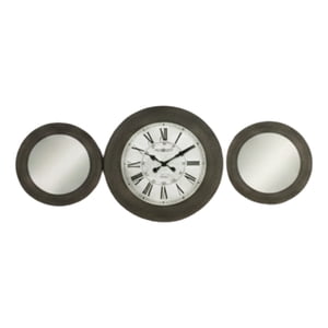 Genérico - Reloj Decorativo Pared Conjunto Decoración Mural 3 Pza Jhn