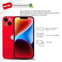 Apple - Iphone 14 Plus 128Gb - Red - Reacondicionado -Grado A
