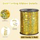 thumbnail image 2 of Cinta Rizada Woric 600 yd, 15 in, Oro Holográfica, 2 of 3