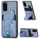 thumbnail image 1 of Funda Resistente para Samsung Galaxy S20 con Tarjetero y Soporte, Diseño Magnético Azul, 1 of 5