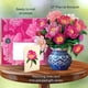 thumbnail image 2 of Tarjeta pop-up Freshcut Paper Peony Paradise ramo de 30 cm, 2 of 9