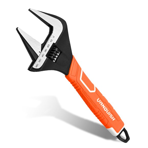 Llave Ajustable Vanquish 30 cm 63 mm Acero CR‑V Agarre Confort