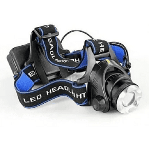 Genérico - Linterna Frontal Recargable Led De Cabeza 1600 Lúmenes