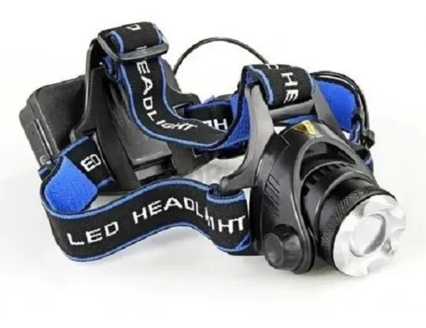 Genérico - Linterna Frontal Recargable Led De Cabeza 1600 Lúmenes