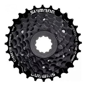 Shimano - Piñon Cassette 7V Cs-Hg200-7 12-32T Negro