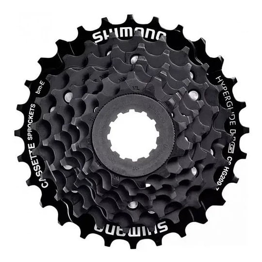 Shimano - Piñon Cassette 7v Cs-hg200-7 12-32t Negro
