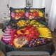 thumbnail image 1 of Juego de cama F3bfcb9903759cab3ea3ed1b58ca8971 con funda nórdica y funda de almohada, con cremallera invisible, juego de 3 piezas con cremallera y 2 fundas de almohada,, 1 of 3