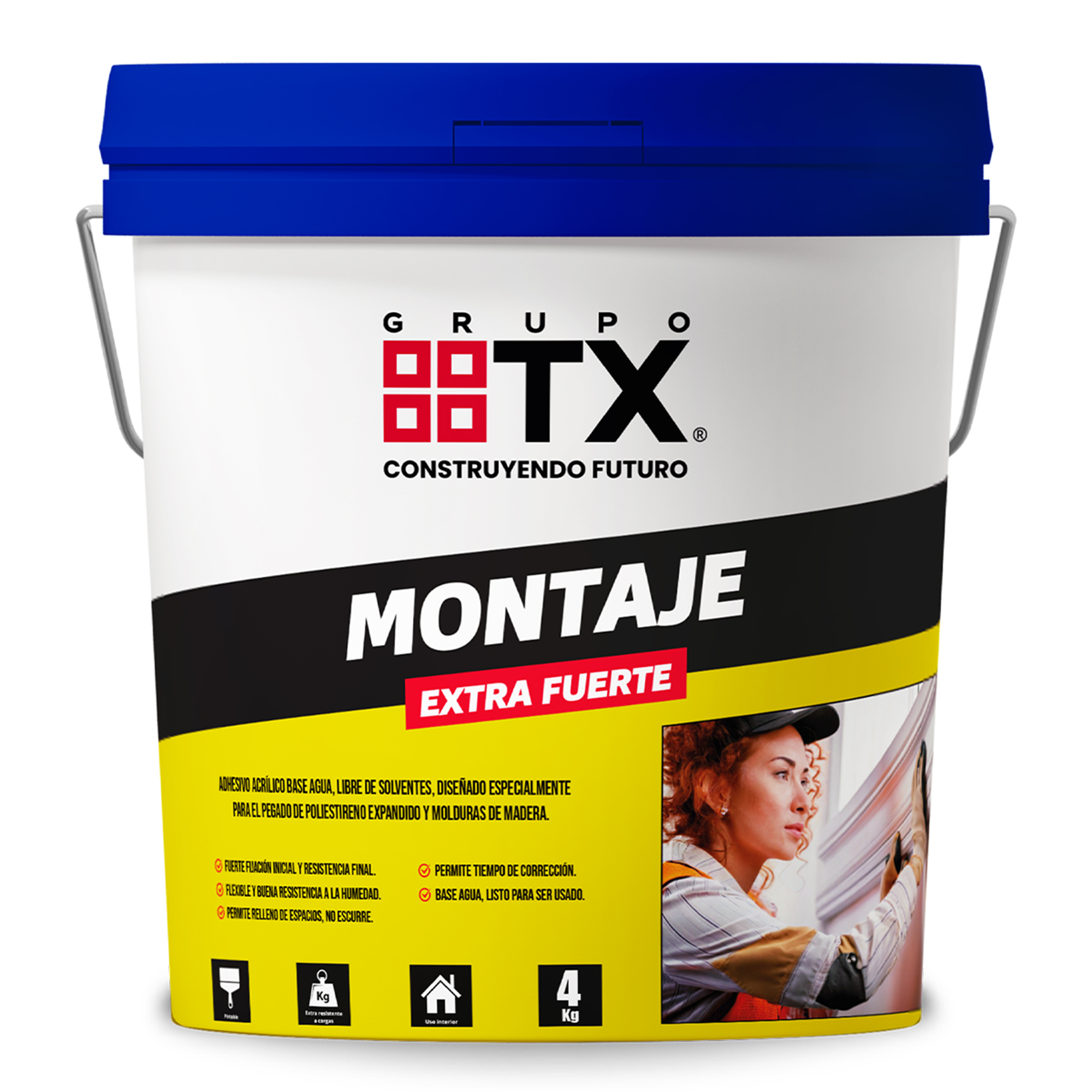 Grupo Tx - Adhesivo De Montaje Extra Fuerte