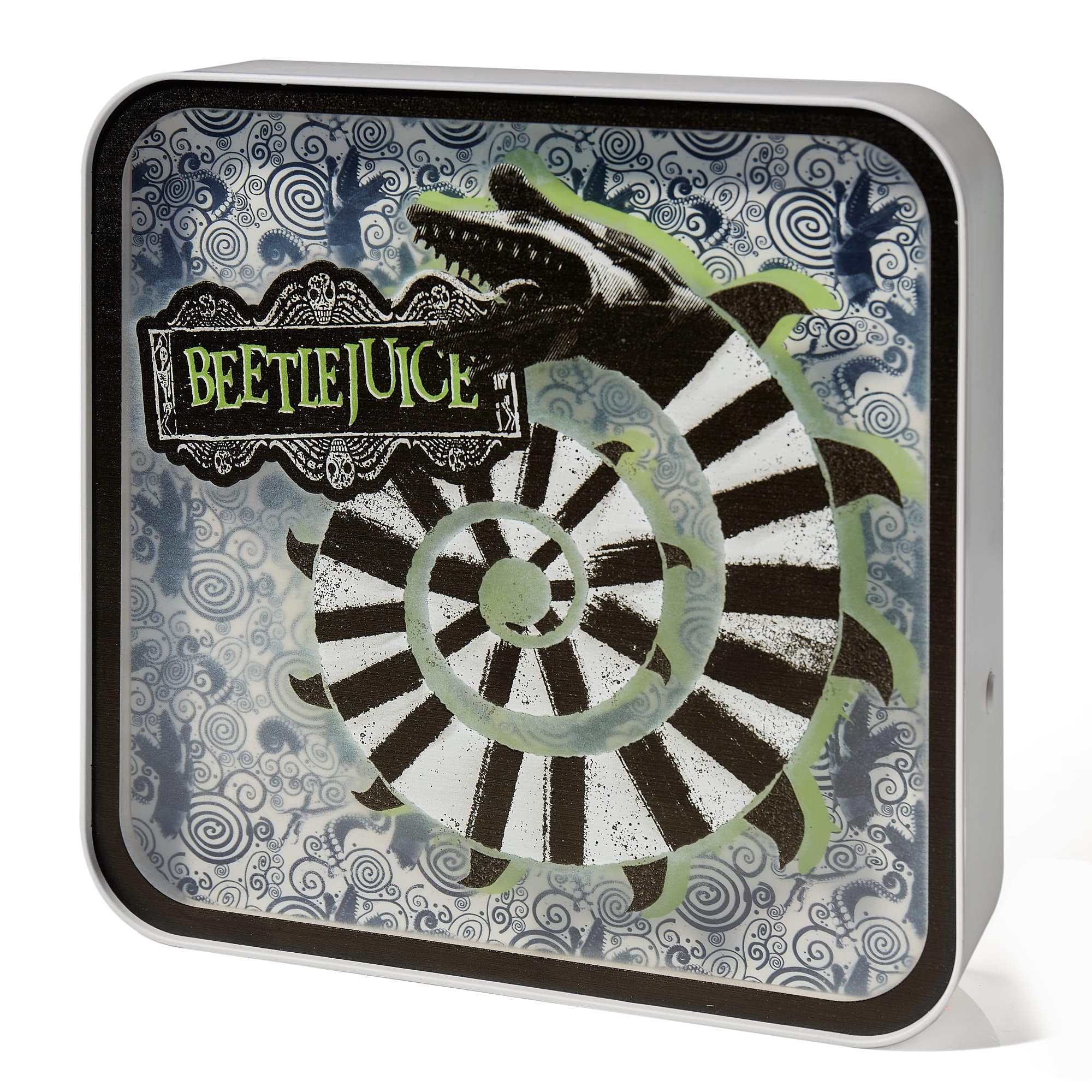 Lámpara De Escritorio Numskull Oficial Logo Acrílico Beetlejuice
