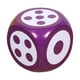 thumbnail image 1 of Dados De Espuma, Material Didáctico, Dados De Puntos De Aprendizaje Para Niños, Niñas, Aula, Violeta, 1 of 5
